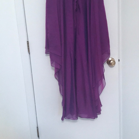Purple special occasion dress - Picture 5 of 7